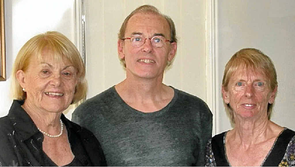 Margaret Humphreys, Derek Silk and Hillie Vieth. Margaret Humphreys, Derek Silk and Hillie Vieth.